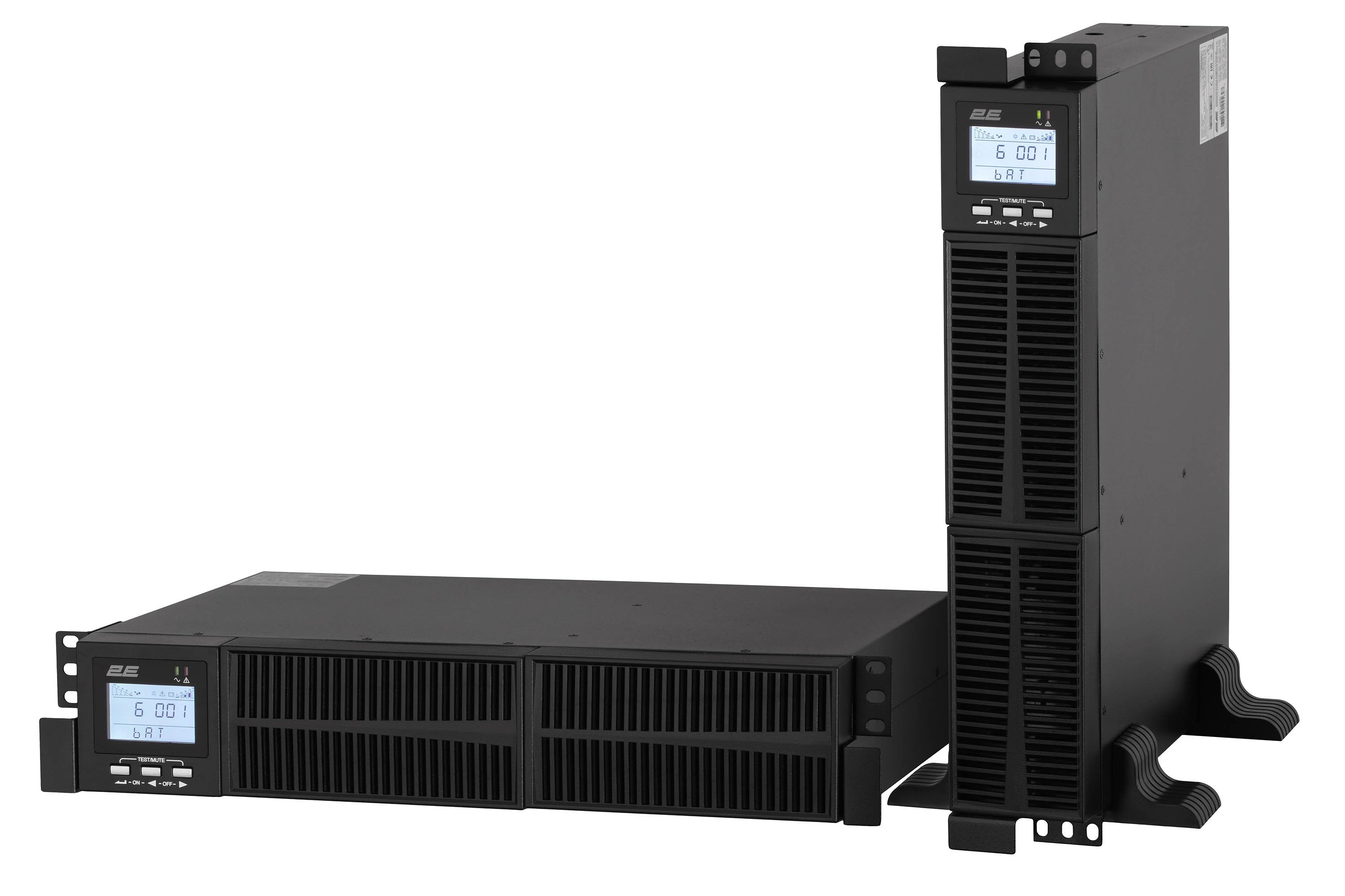 2E OD1000, 1000VA/900W, LCD, USB, 2xSchuko