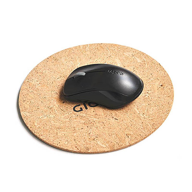 2E Mouse Pad CORK, M(450x400x2mm), brown