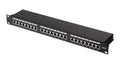 2E patch panel FTP cat 5e 24port