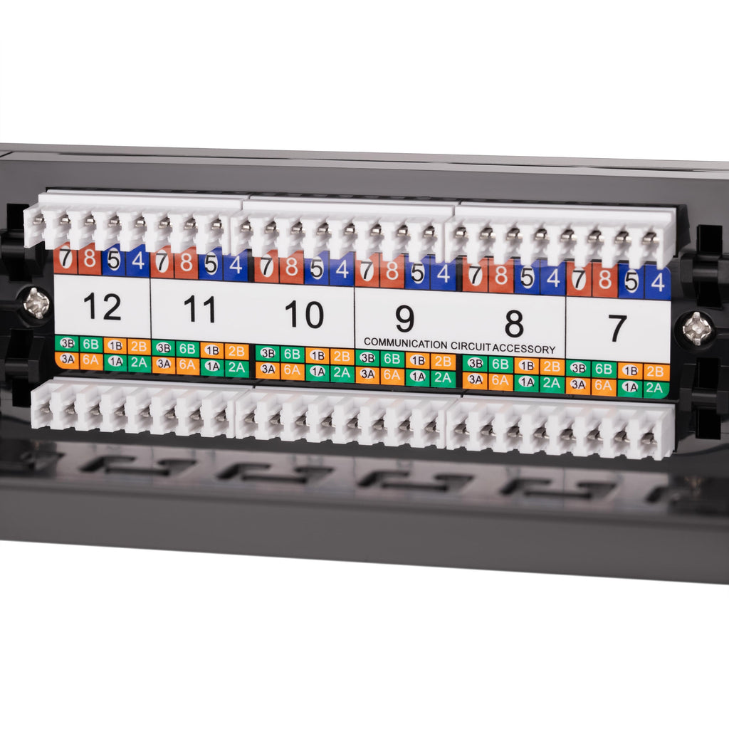 2E patch panel UTP cat 5e 24port