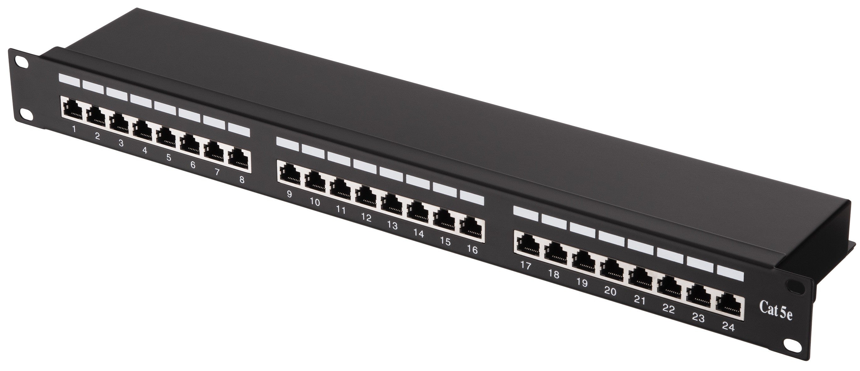 2E patch panel UTP cat 5e 24port