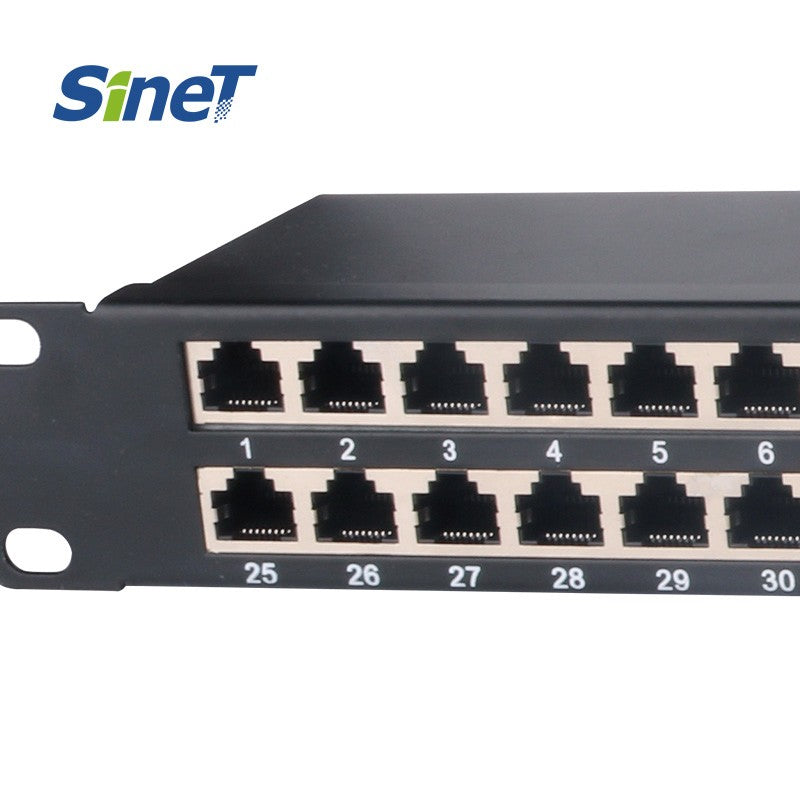 2E patch panel FTP cat 6 24port