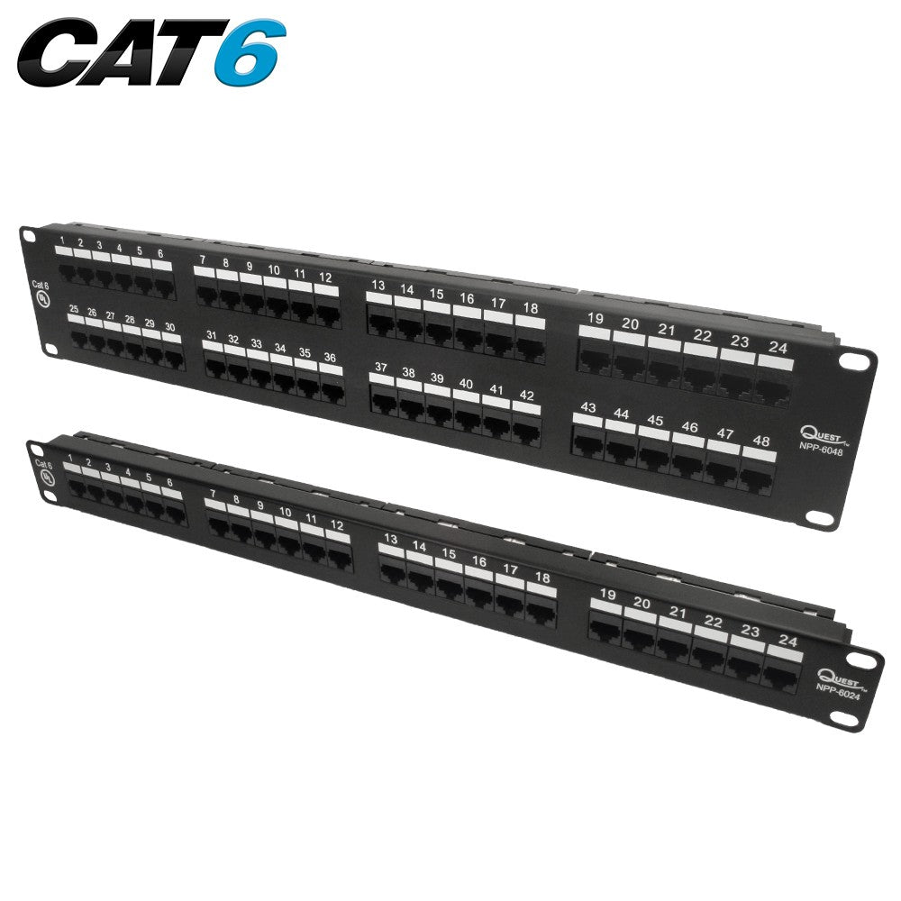 2E patch panel UTP cat 6 24port