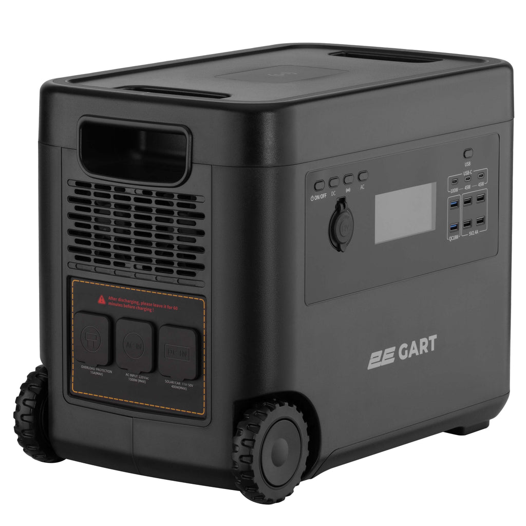 2E Portable Power Station Syla, 1500 W, 1280 Wh, WiFi/BT, Parallel System, Fast Charging