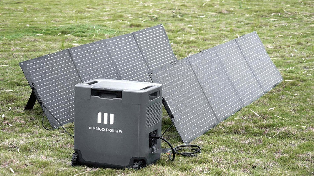 2E portable solar panel, 22 W, 2*USB-A 5V/2.4A