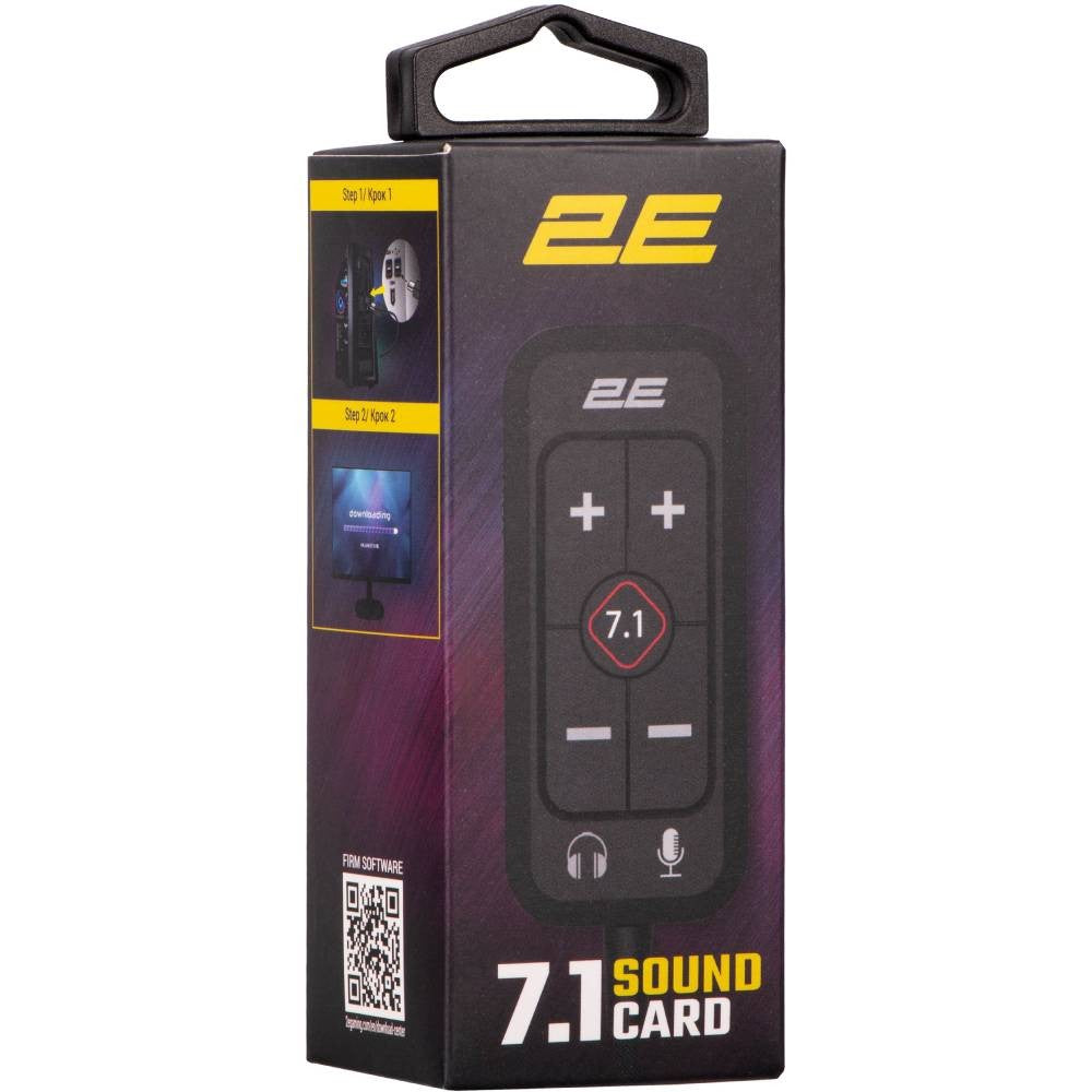 2E GAMING Sound card SCG-001, 7.1, 1*3.5mm, USB-A