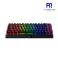 Razer Keyboard mechanical BlackWidow V3 Mini HyperSpeed 68key, Yellow Switch, USB-A/WL/BT, EN/RU, RGB, black