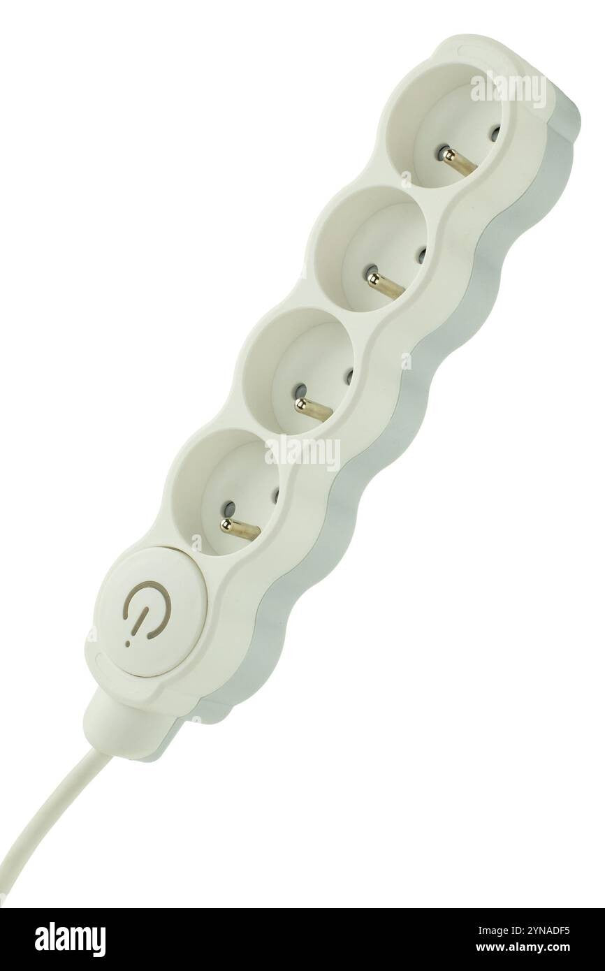 Power strip 2E 3XSchuko with switch, 3G*1.5mm, 1.5m, white