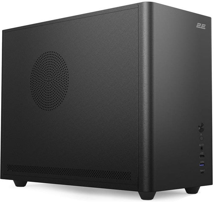 2E-V500B, PC case 2E Credo V500B without PSU, 1xUSB3.0, 1х USB 2.0, 1xUSB Type-C, 1x120mm, VGA 310mm, ATX, black