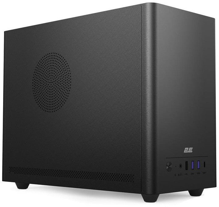 2E-V500B, PC case 2E Credo V500B without PSU, 1xUSB3.0, 1х USB 2.0, 1xUSB Type-C, 1x120mm, VGA 310mm, ATX, black