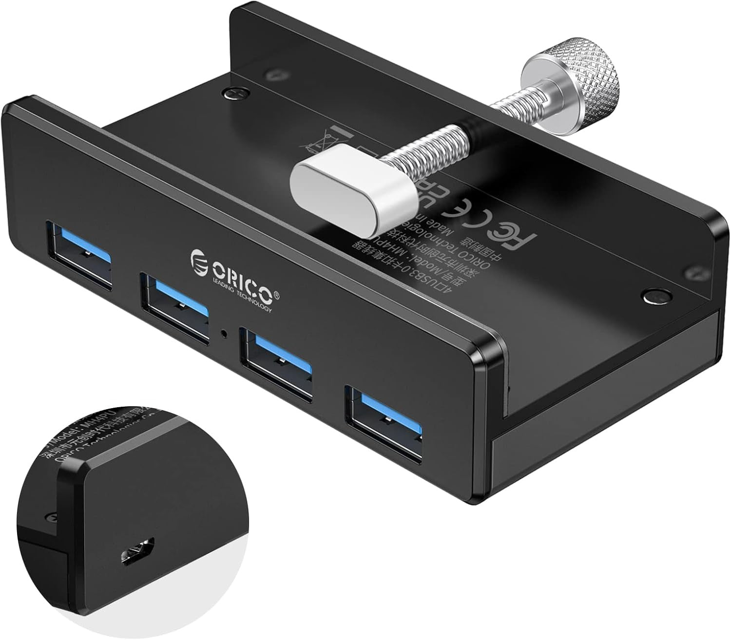 2E Hub USB-С > 2хUSB-A 2.0/USB-A 3.0/USB-C PD/HDMI/Ethernet, 0.15m, silver
