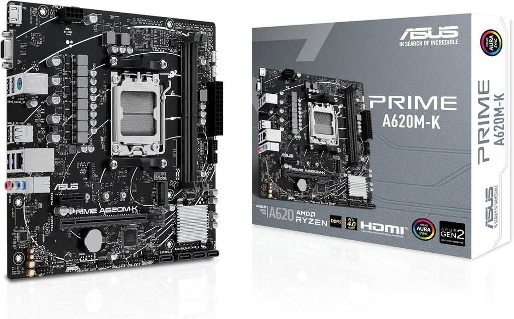 ASUS PRIME A620AM-K sAM5 A620 2xDDR5 HDMI DP mATX