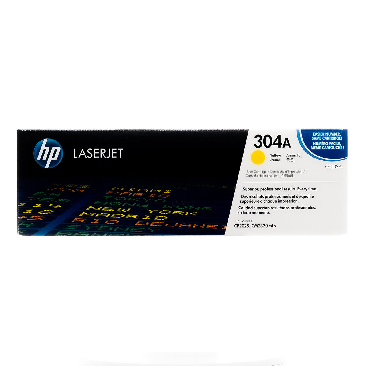 Color toner cartridge CC532A / 304A Y (2800 p)