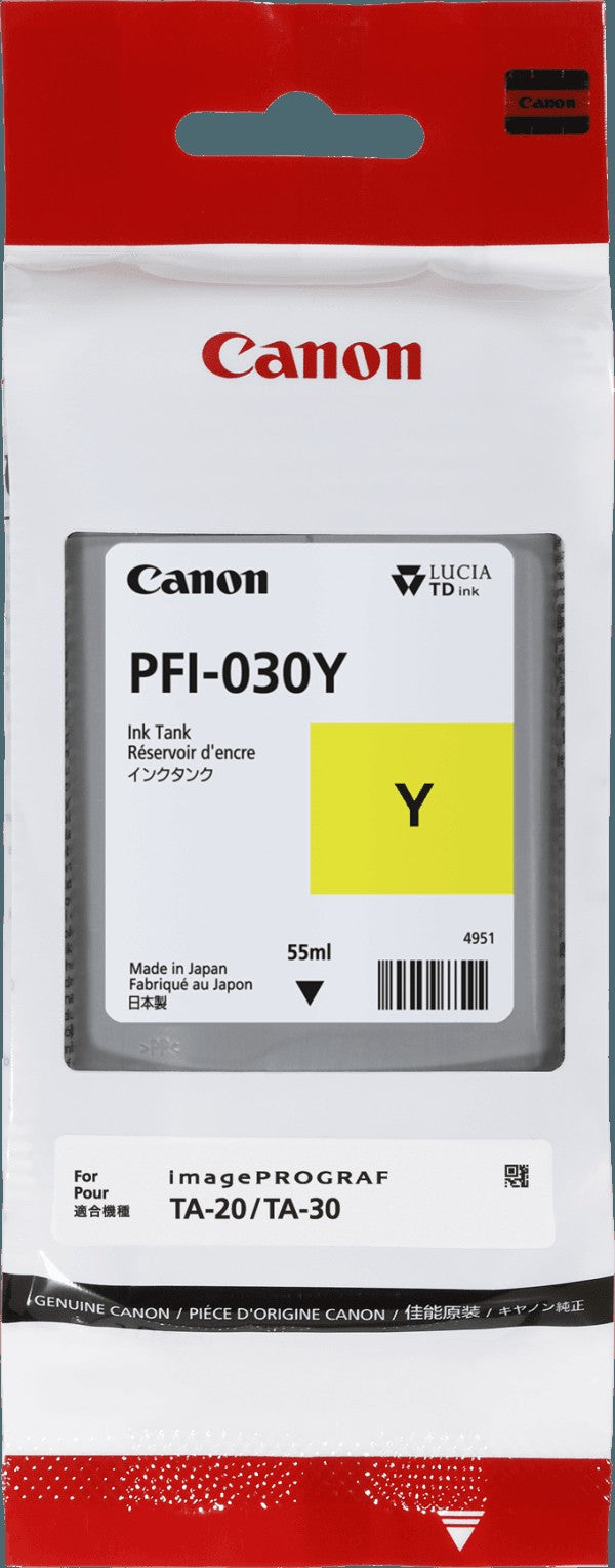 Canon INK TANK PFI-030 YELLOW (for TM-340 )