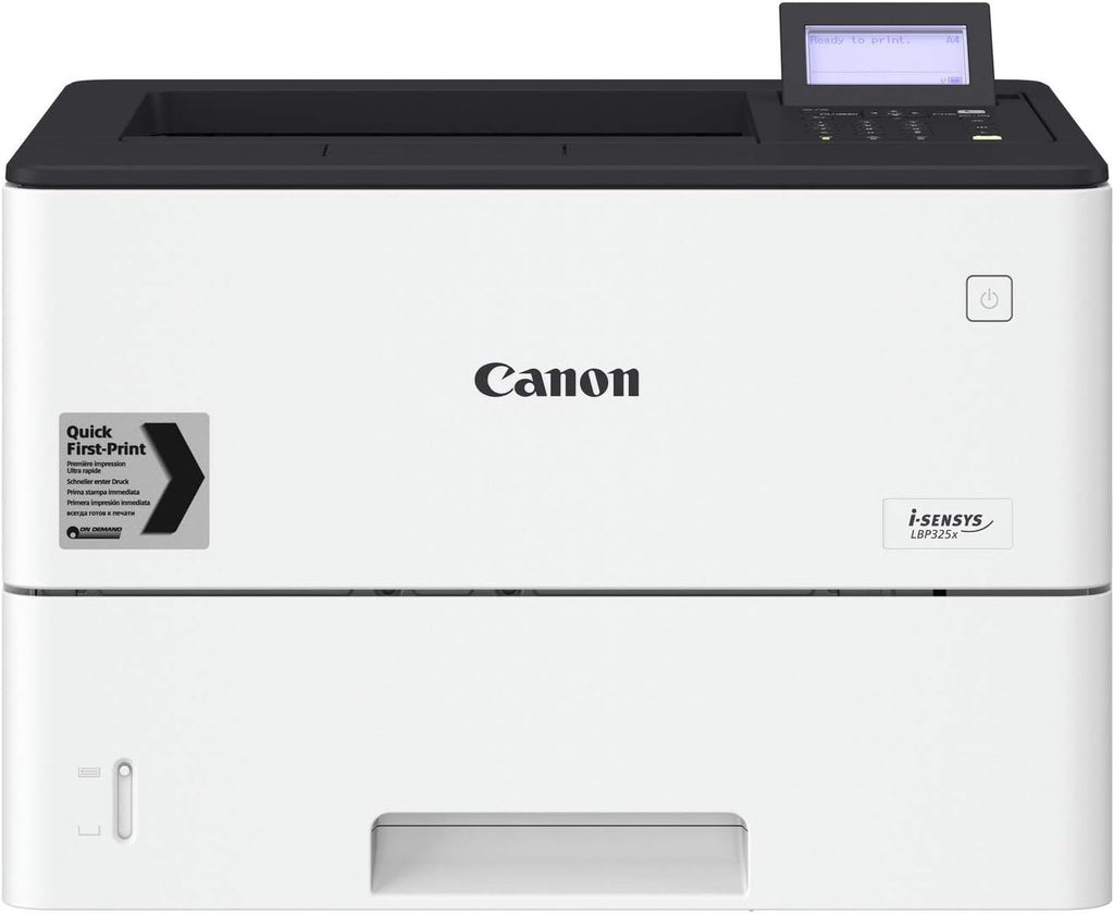 Canon I-SENSYS LBP325x/ Laser Black/ Print/ Duplex/ 43 ppm/ Volume 150000 / LAN/ monochrome display/ 550-sheet cassette / 100-sheet multi-purpose tray