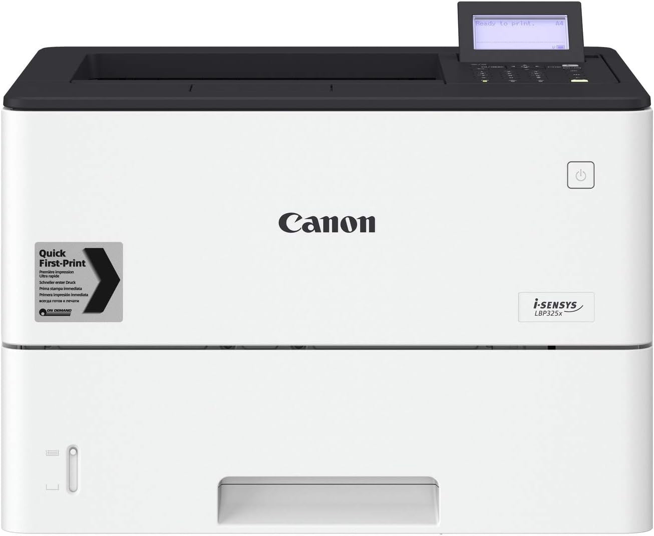 Canon I-SENSYS LBP325x/ Laser Black/ Print/ Duplex/ 43 ppm/ Volume 150000 / LAN/ monochrome display/ 550-sheet cassette / 100-sheet multi-purpose tray
