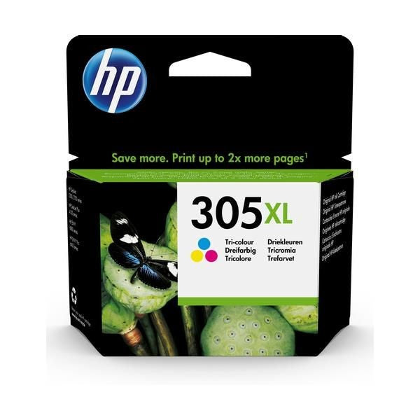 HP 305XL High Yield Tri-color Original Ink Cartridge