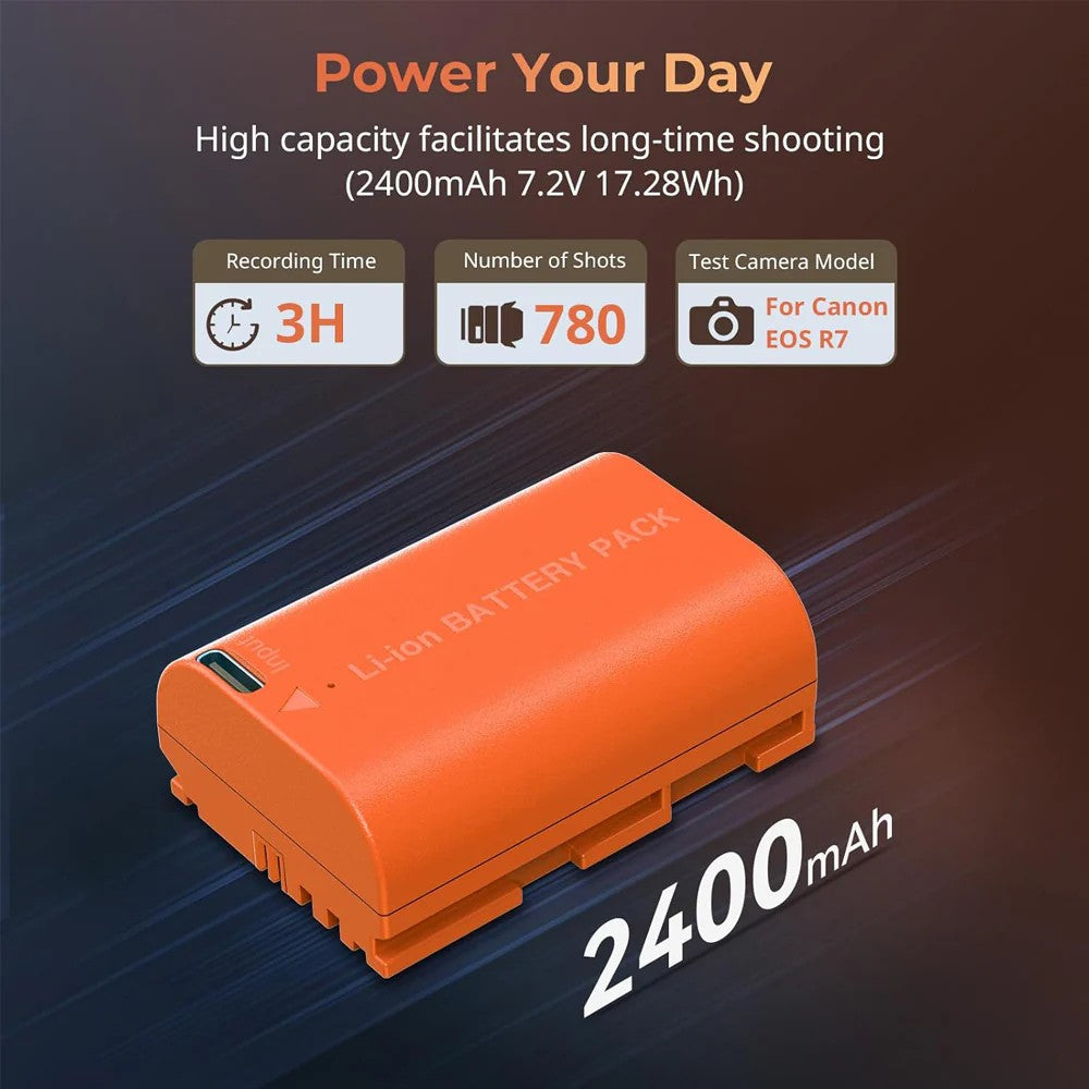 LP-E6NH Lithium-Ion Battery (5DIV , R5C, 90D ,R6 6D , EOS R)