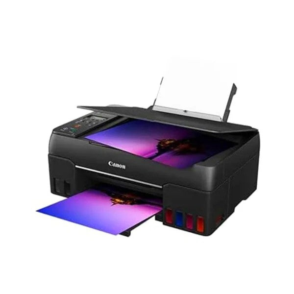 Canon MFP PIXMA G640 with Scanner 600 x 1200 dpi9 and high yield ink bottles, printing : Up to 4800 x 1200 dpi 2 FINE Cartridges (Black and Colour) Re