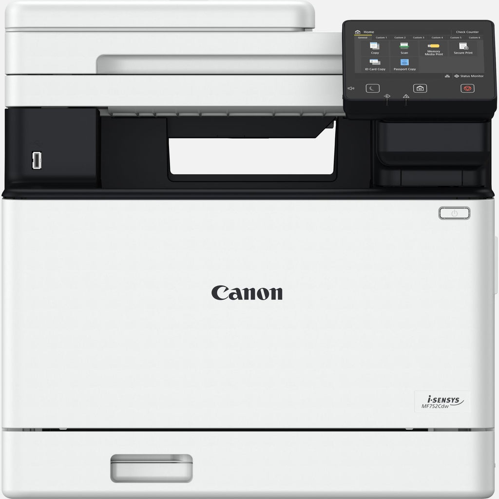 Canon Colour Laser All-In-One MFP I-S MF655CDW / Single sided: Up to 21 ppm (A4) / ADF / Duplex/ WIFI /Lan / 250-sheet cassette / 50-sheet ADF / 250 -