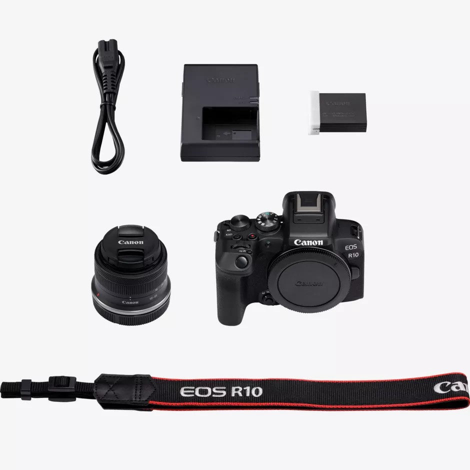 Canon EOS R10 + RF-S 18-45 IS STM