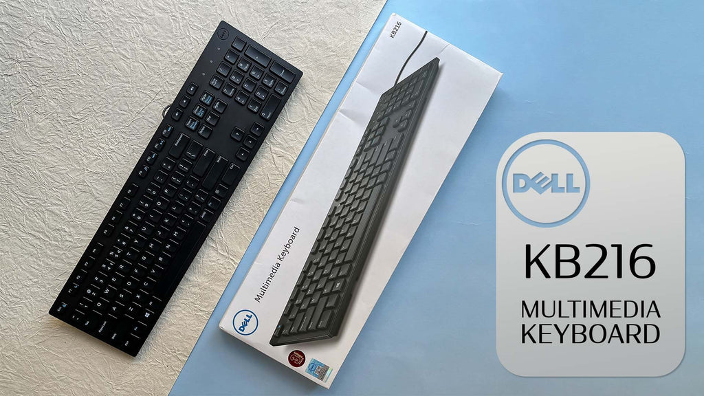 DELL Multimedia Keyboard-KB216 - White