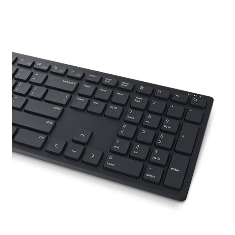DELL Pro Wireless Keyboard and Mouse - KM5221W - Russian (QWERTY) - Black