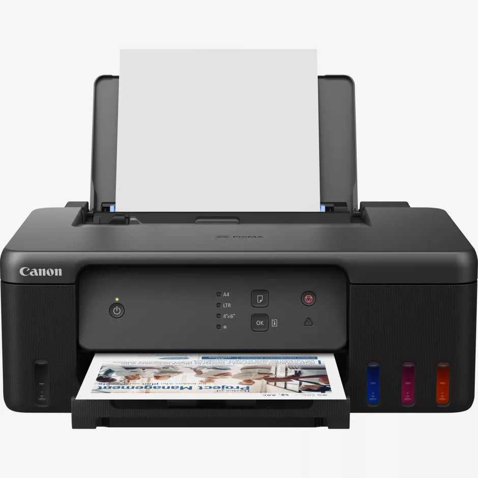 Canon PIXMA G1430 An efficient printer, with high yield ink bottles, Up to 4800 x 1200 dpi 2 FINE Cartridges (Black and Colour) Refillable ink tank pr