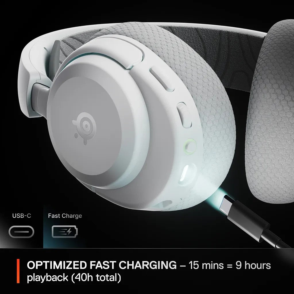 SteelSeries Gaming Headset Arctis Nova 3PW, BT/WL, white
