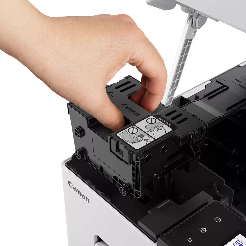 Canon IJ MFP MAXIFY GX2040 with high yield ink bottles, printing : Up to Up to 600 x 1200 dpi , Scanner Resolution 1,200 x 2,400 dpi /Display / 2.7" /