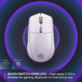 SteelSeries Mouse Rival 3 Gen 2, RGB, USB-A, white
