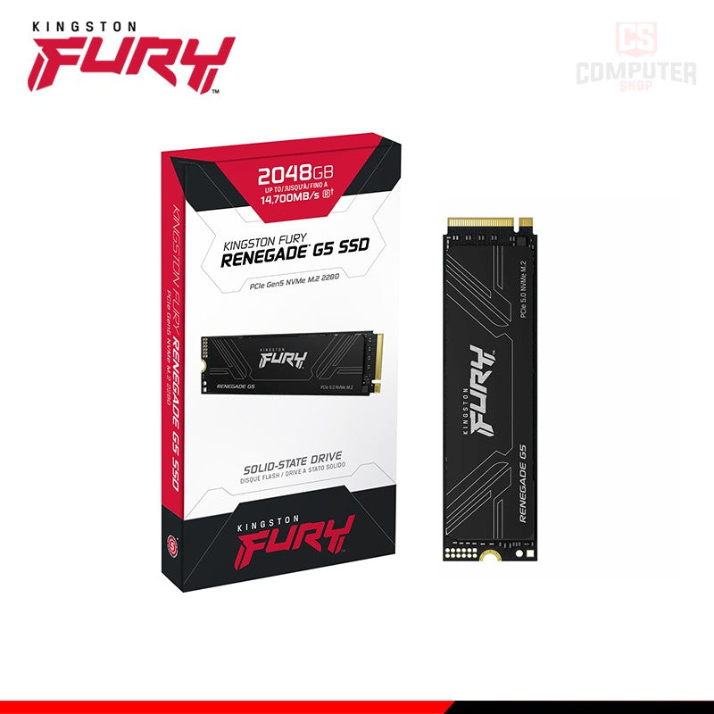 Kingston SSD M.2 2TB PCIe 5.0 FURY Renegade