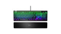 SteelSeries Keyboard mechanical Apex 7 104key, Red Switch, USB-A, RU, RGB, black