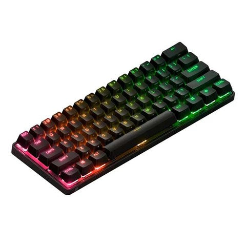 SteelSeries Keyboard mechanical Apex Pro Mini 61key, HyperMagnetic Switch, USB-A/WL, EN, RGB, black
