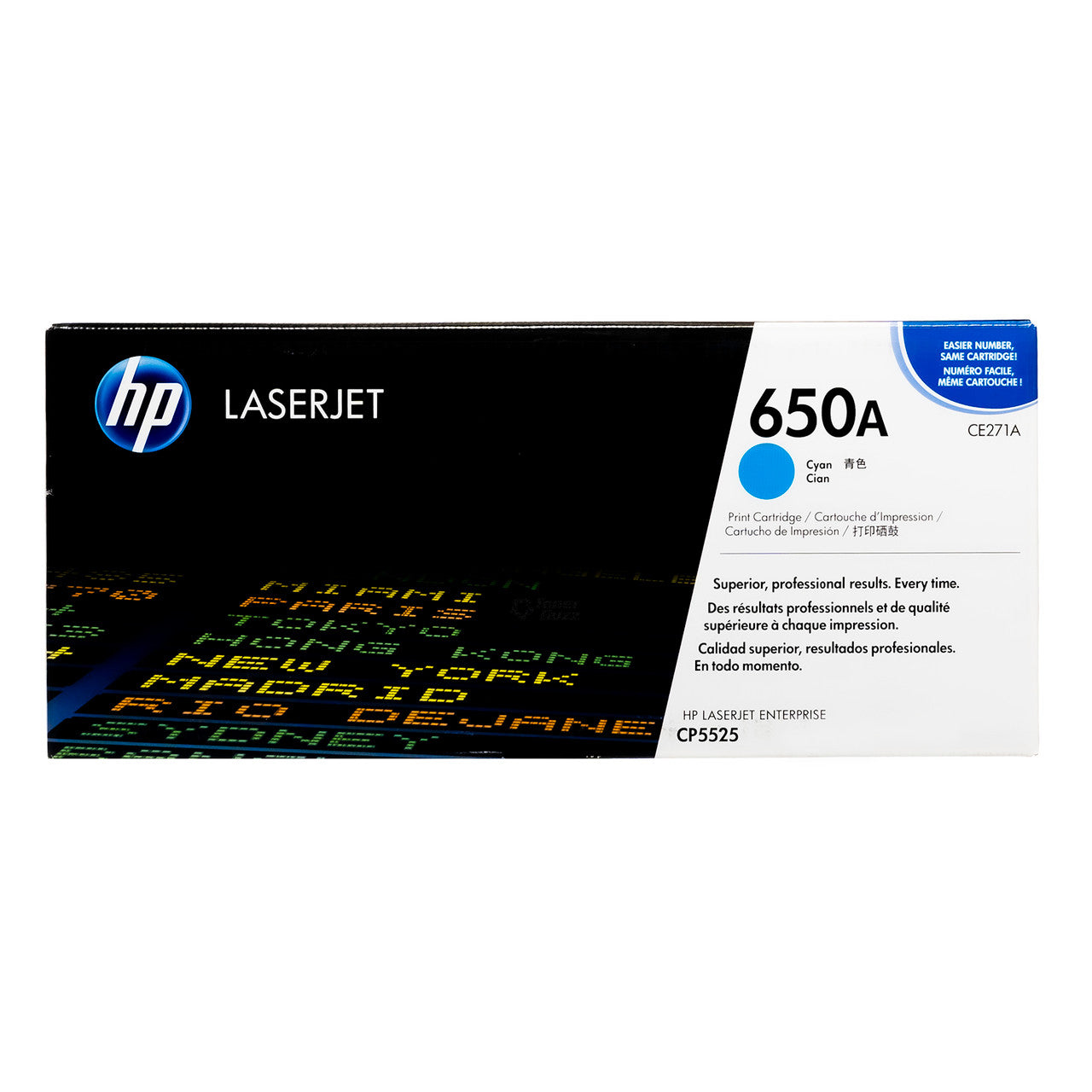 Color toner cartridge CE271A / 650A C (15000 p)