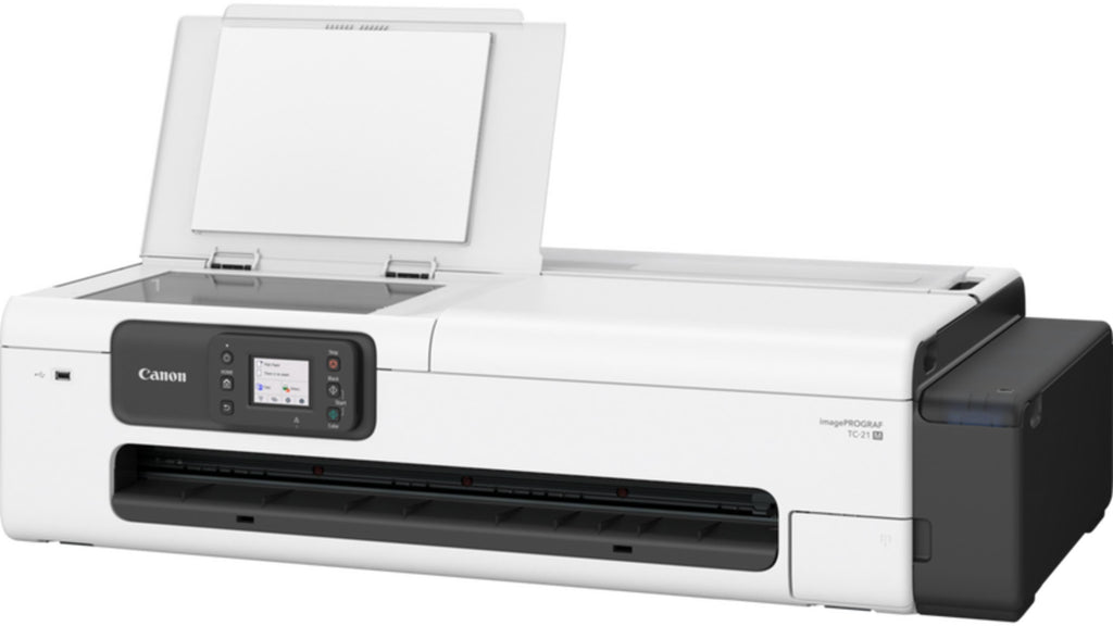 Canon imagePROGRAF TC-21/ 4 Colours 24 / Roll paper : A3, A2, A2+, A1, B2, B3, 18'', 24'', 17'' ) Print Resolution 2,400 x 1,200 dpi/ Built-in Auto sh