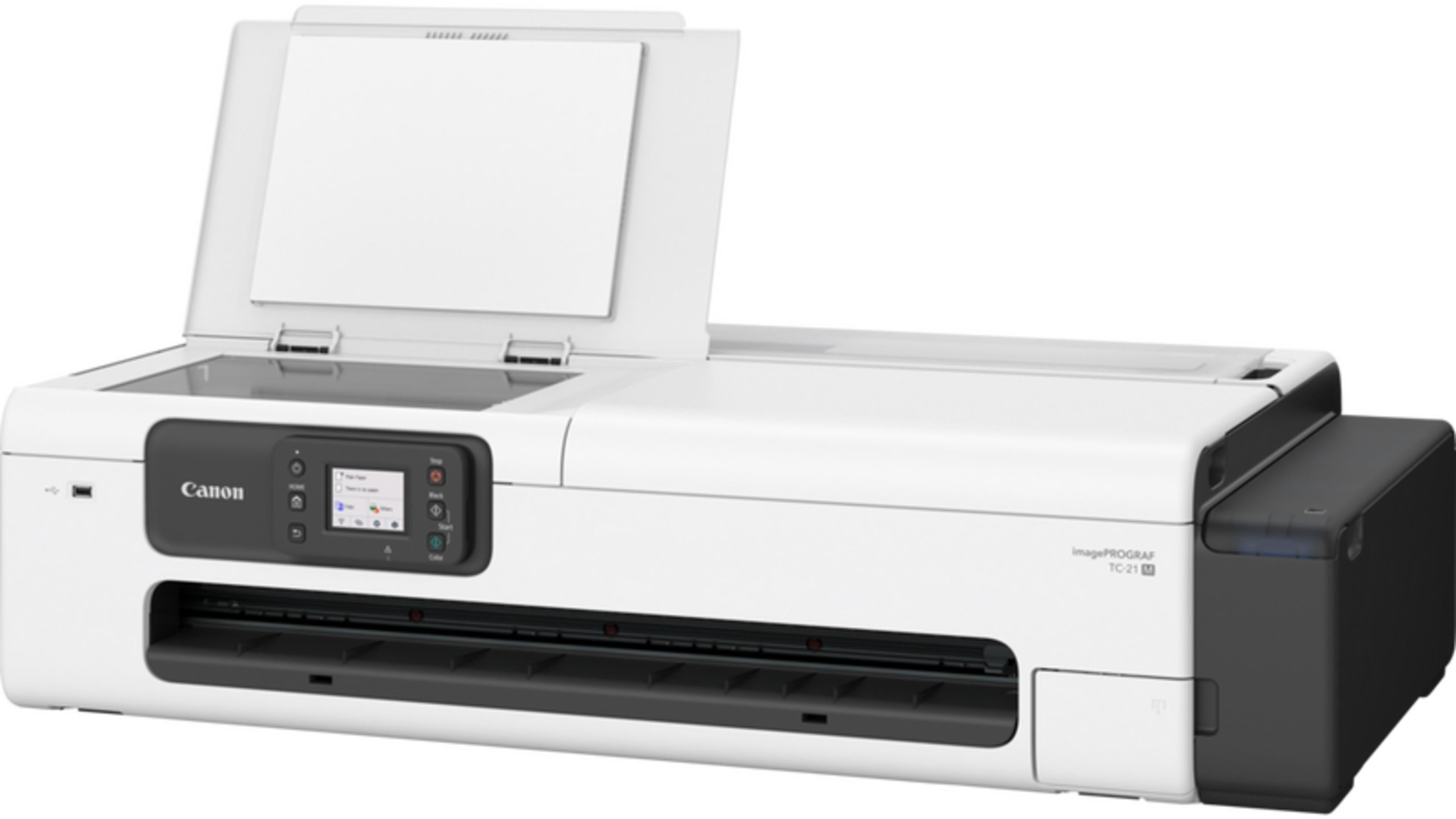 Canon imagePROGRAF TC-21/ 4 Colours 24 / Roll paper : A3, A2, A2+, A1, B2, B3, 18'', 24'', 17'' ) Print Resolution 2,400 x 1,200 dpi/ Built-in Auto sh