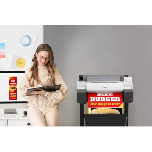 Canon imagePROGRAF TC-21/ 4 Colours 24 / Roll paper : A3, A2, A2+, A1, B2, B3, 18'', 24'', 17'' ) Print Resolution 2,400 x 1,200 dpi/ Built-in Auto sh
