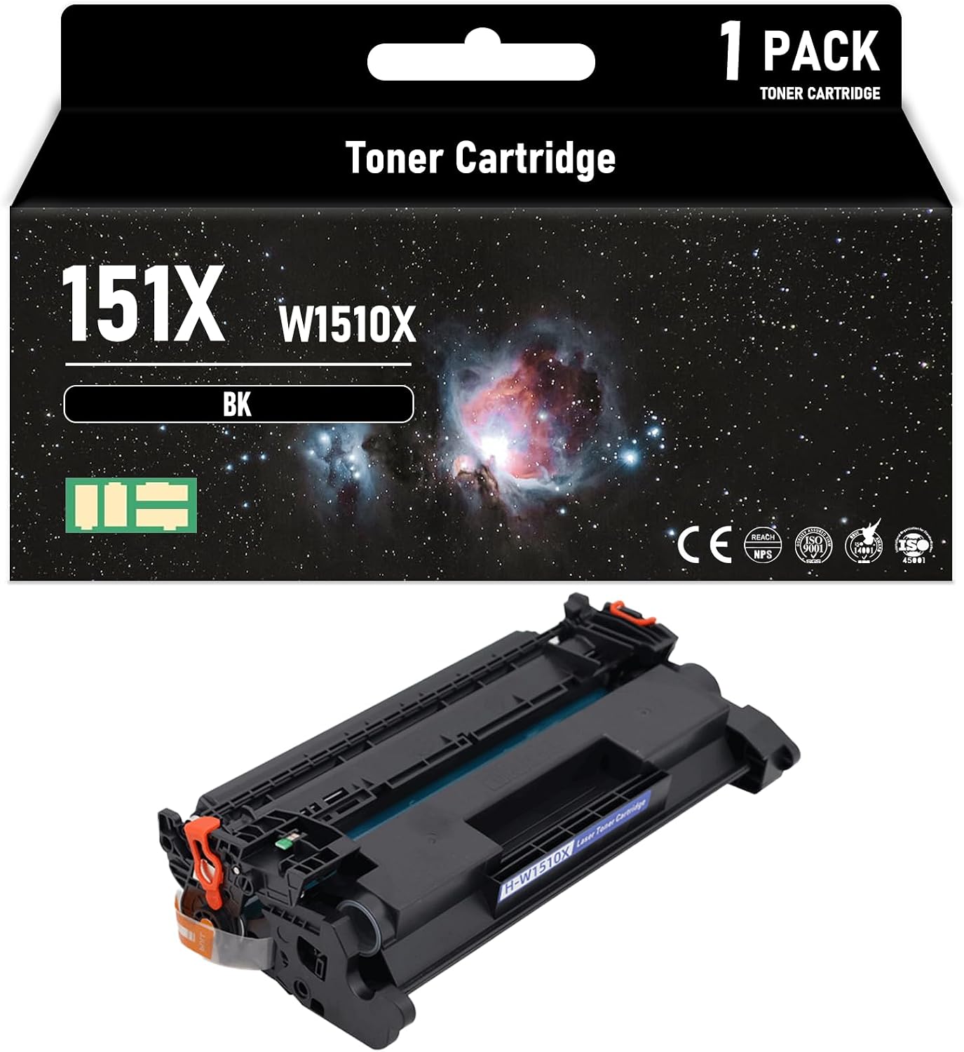 Toner cartridge HP W1510X + Chip (10000 p)