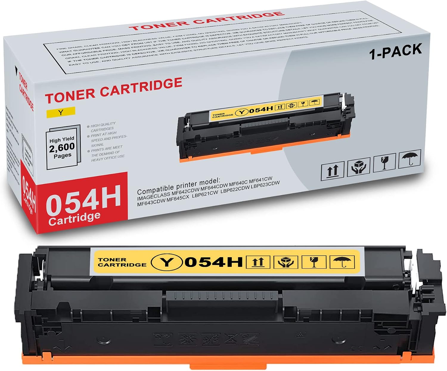 Color toner cartridge CRG054H M (3000 p)