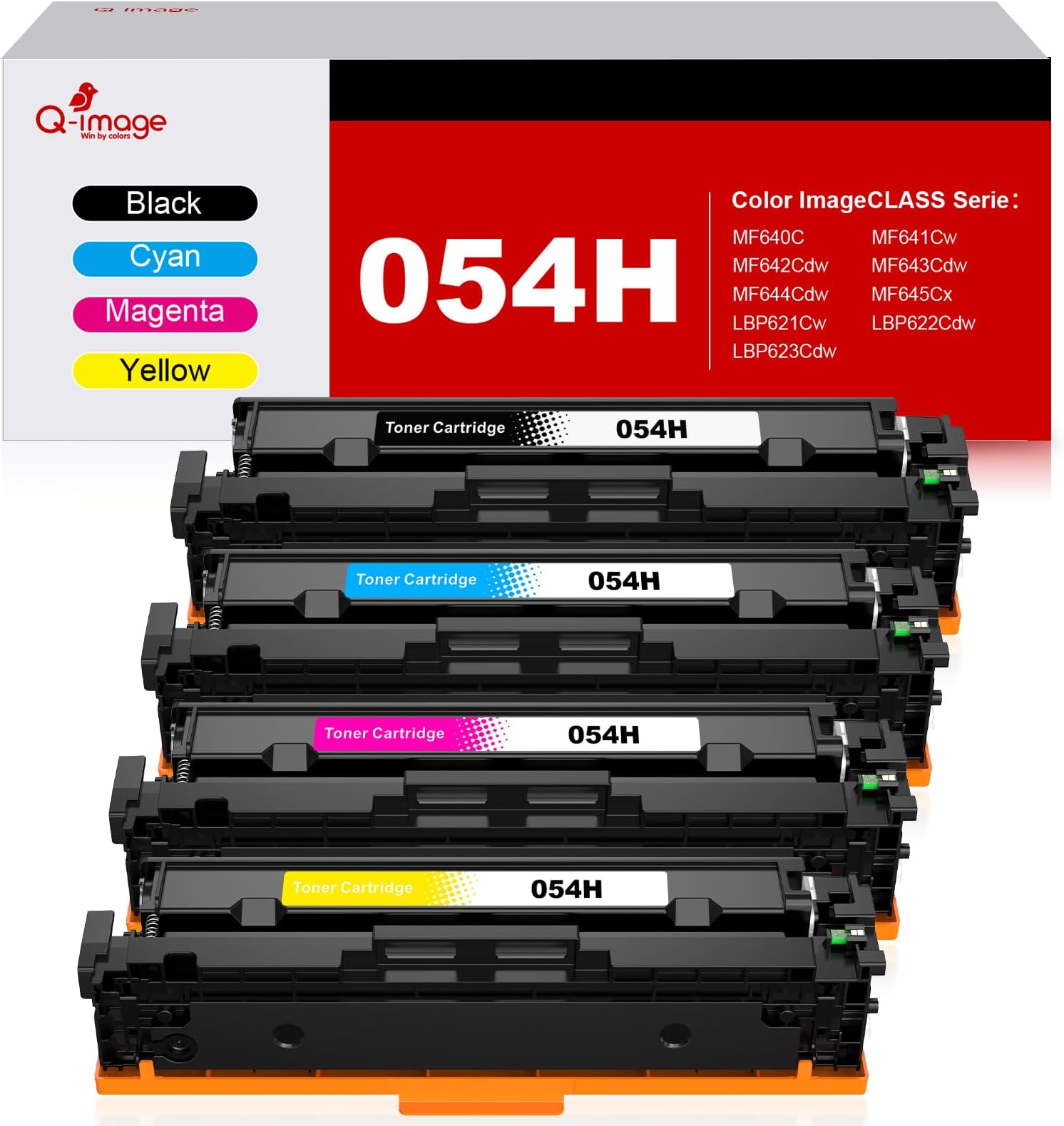 Color toner cartridge CRG054H BK (3000 p)