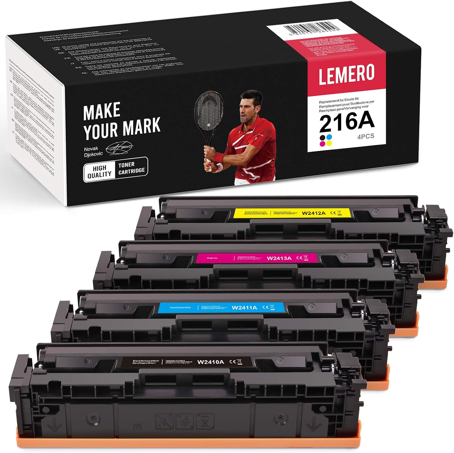 Color toner cartridge W2410A NO CHIP (1000 p)