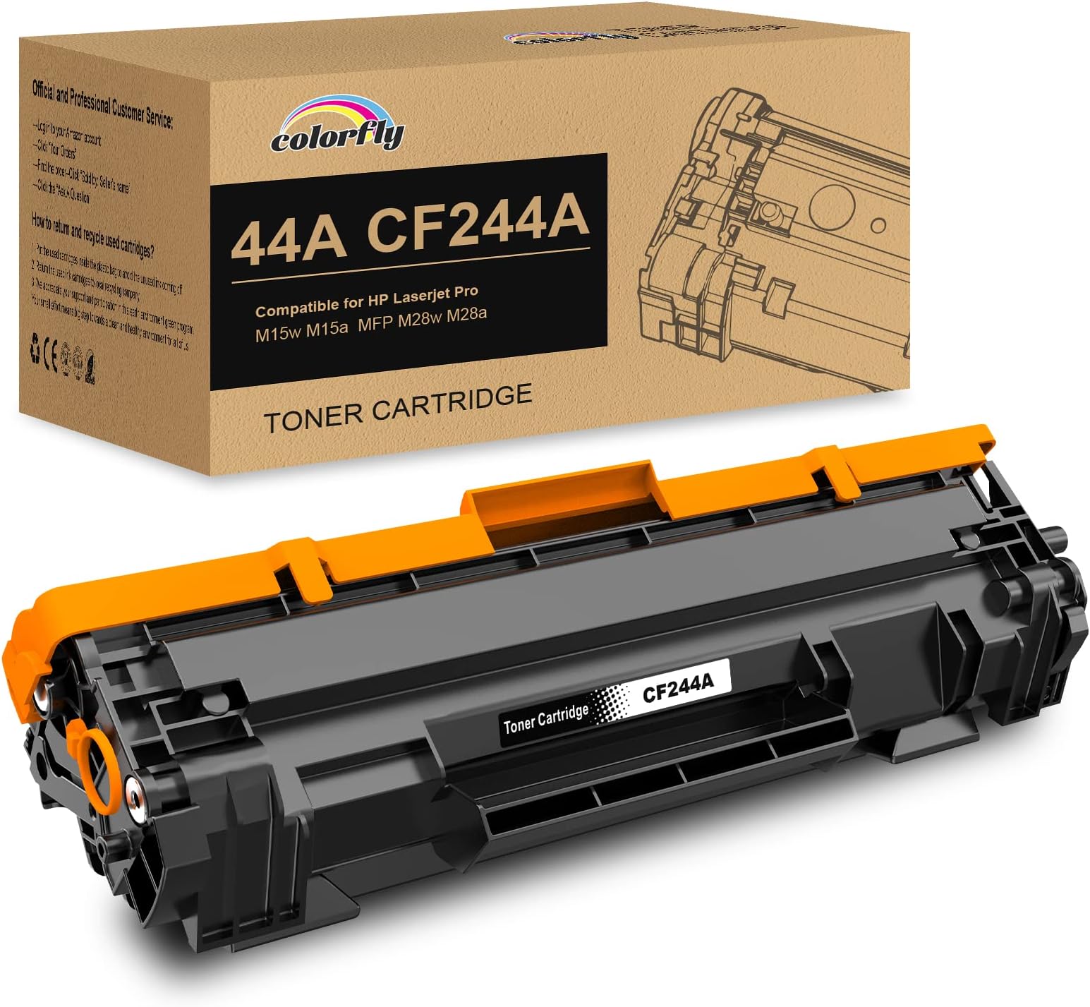 Toner cartridge HP CF244A (1000 p)