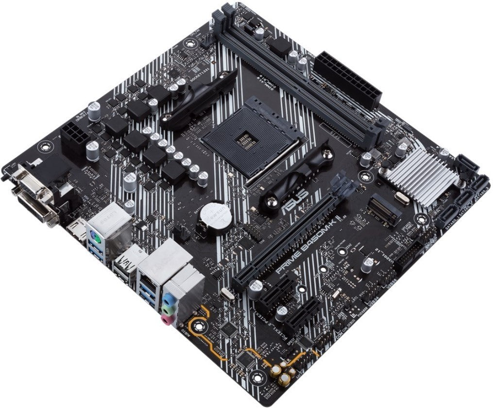 ASUS Motherboard PRIME B550M-K sAM4 B550 4xDDR4 M.2 HDMI DVI D-Sub mATX