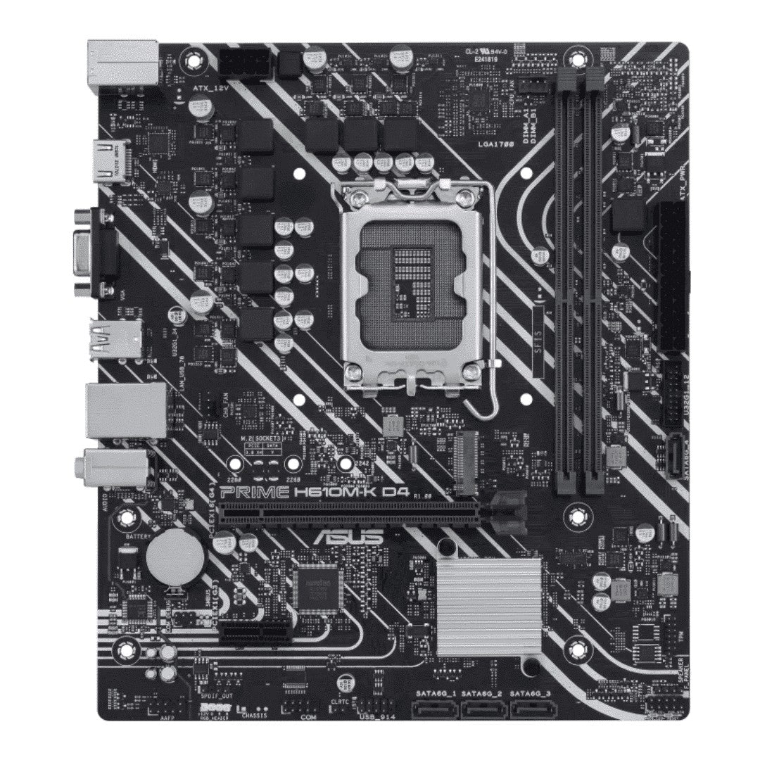 ASUS PRIME H610I-PLUS D4-CSM s1700 H610 2xDDR4 M.2 HDMI D-Sub DP mITX