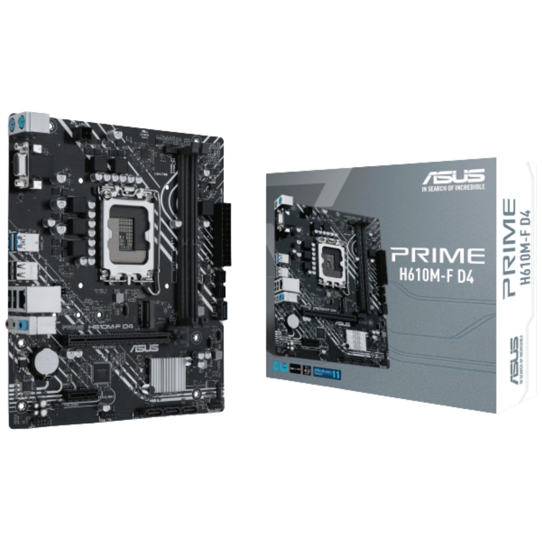 ASUS PRIME H610I-PLUS D4-CSM s1700 H610 2xDDR4 M.2 HDMI D-Sub DP mITX