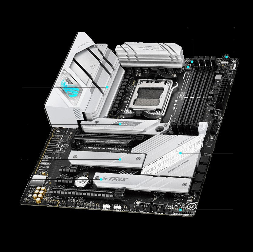 ASUS Motherboard ROG STRIX B650-A GAMING WIFI sAM5 B650 4xDDR5 M.2 HDMI DP WiFi BT ATX
