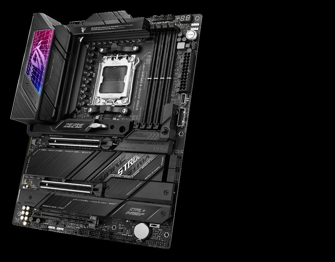 ASUS Motherboard ROG STRIX X670E-E GAMING WIFI sAM5 X670 4xDDR5 M.2 HDMI DP WiFi BT ATX
