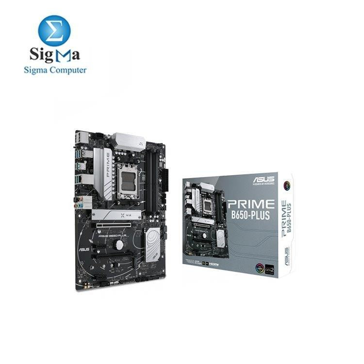 ASUS Motherboard PRIME B650-PLUS sAM5 B650 4xDDR5 M.2 HDMI DP ATX