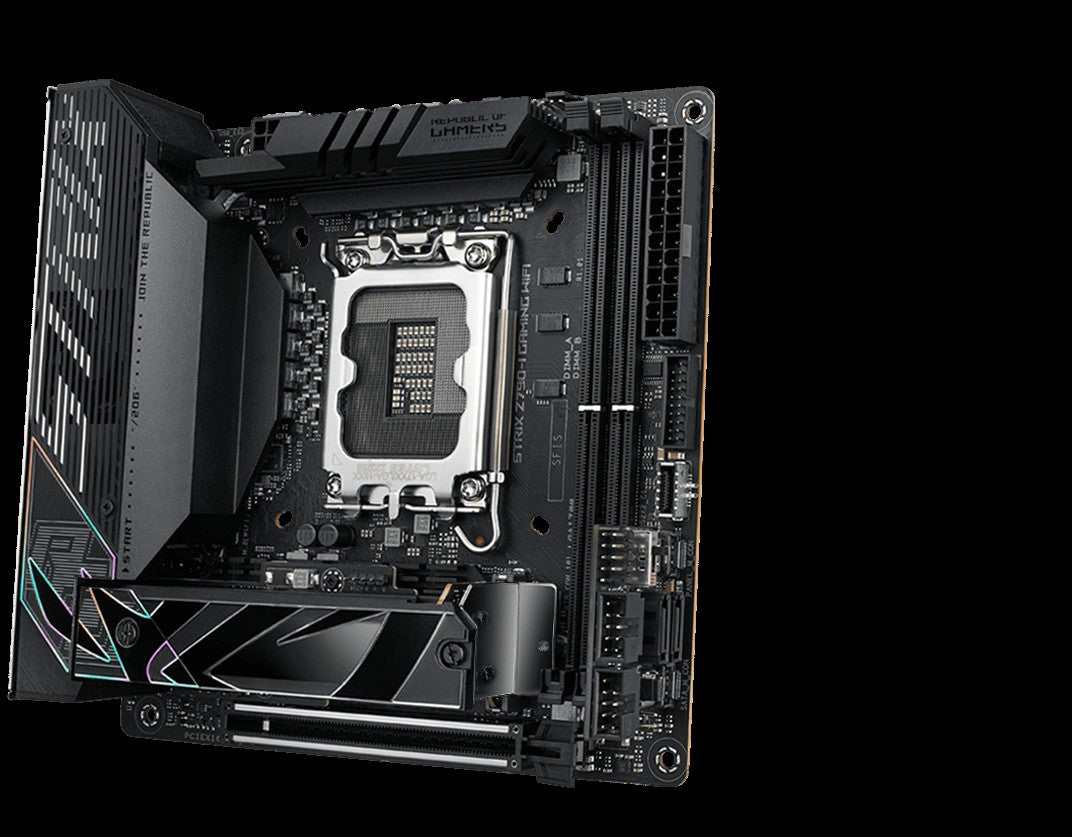 Motherboard ASUS ROG STRIX Z790-I GAMING WIFI s1700 Z790 2xDDR5 M.2 HDMI-Thunderbolt Wi-Fi BT
